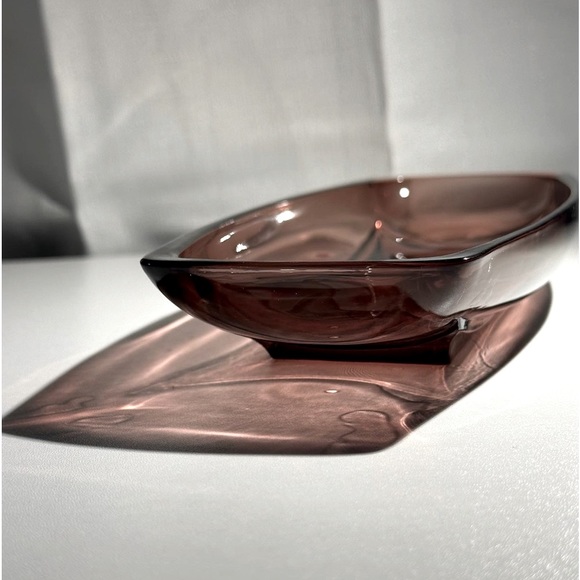 Vintage Hazel Atlas MCM 1960s Amethyst Glass Moroccan Set - Picture 9 of 11